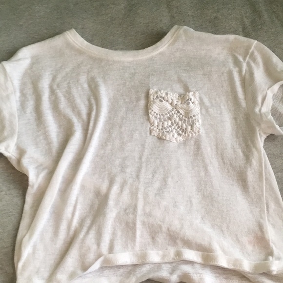 White see through top - Picture 1 of 3